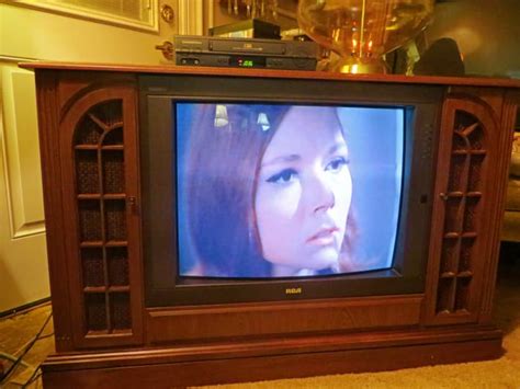 1996 RCA Color Track Plus Color Console G27352DT & Two Amazing 1980s Magnavox Color TV Models ...