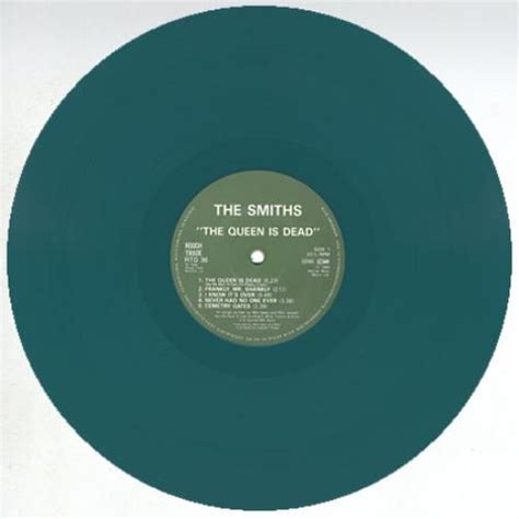 The Smiths The Queen Is Dead - Green Vinyl German vinyl LP album (LP record) (139)