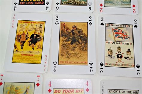 CARD GAME World War I Playing Cards - Etsy