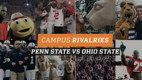 Football Campus Rivalries: How The Ohio State And Penn State Experiences Compare