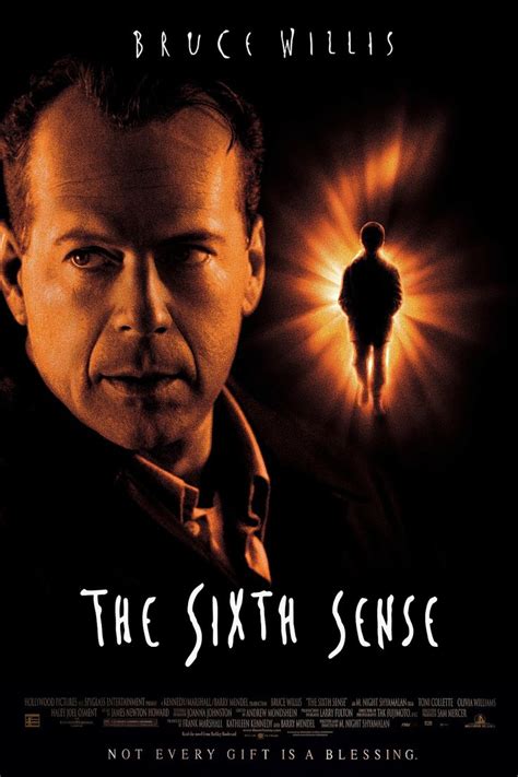 "The Sixth Sense" movie poster, 1999. | The sixth sense movie, Horror ...