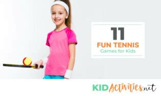 11 Fun Tennis Games for Kids - Tennis Drills for Kids