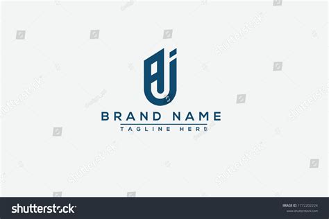 Aj Logo Design Template Vector Graphic Stock Vector (Royalty Free ...