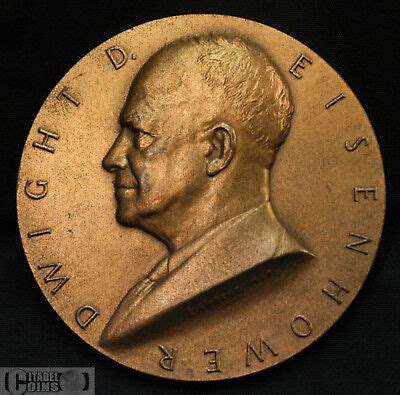 Dwight D. Eisenhower Unofficial Inauguration Medal | eBay