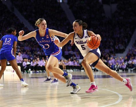 Kansas State women's basketball overcomes Ayoka Lee's absence to hold off Kansas - Yahoo Sports