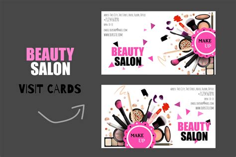 Salon Business Cards Templates Free