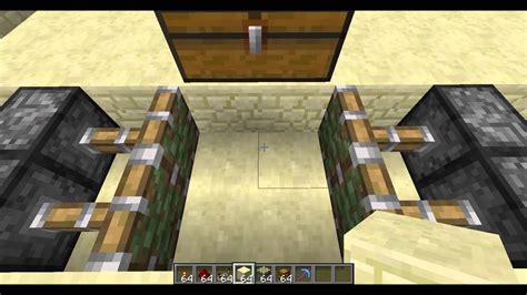 Minecraft Tutorial : How To Make a Trapped Chest Trap - YouTube