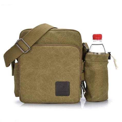 Crossbody Travel Bag With Water Bottle Holder | semashow.com