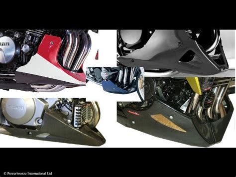 HONDA CB1300 03-07/BLACK-GOLD MESH Belly Pan Automotive Motorbikes, Accessories & Parts
