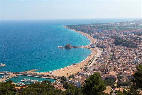 Beach weather in Blanes, Costa Brava, Spain in September