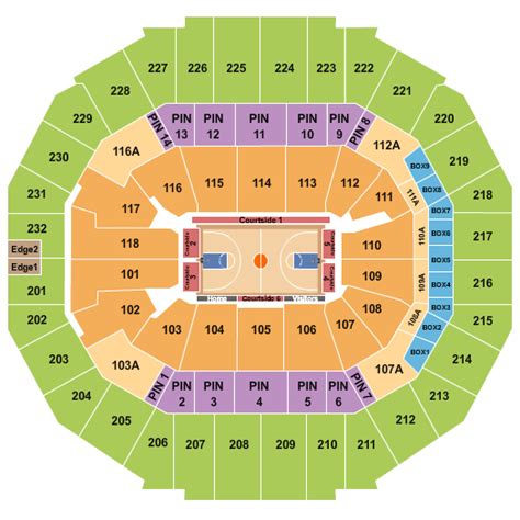 FedExForum Seating Chart | CloseSeats.com