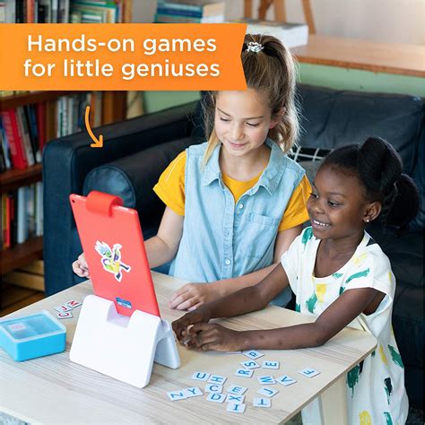 Osmo – Genius Starter Kit for Fire Tablet – Ages 6-10 – Math, Spelling, Creativity & More – STEM ...