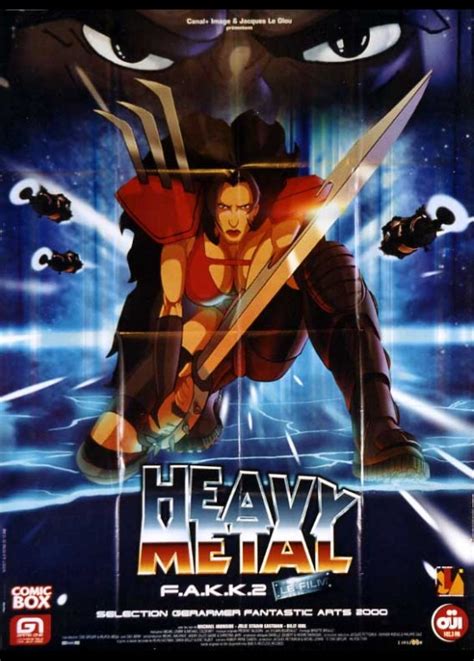 poster HEAVY METAL 2000 Michael Coldewey - CINESUD movie posters