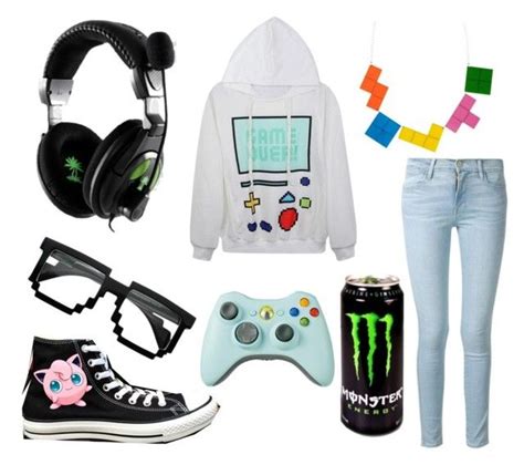 Gamer Outfit | Gamer girl outfit, Nerd outfits, Nerdy outfits