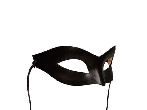 Black leather mask – MaskshopVenice.com