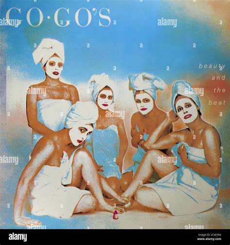 GO-GO's - Beauty and the Beat - Vintage 12'' LP vinyl Cover Stock Photo ...