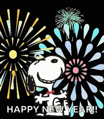 Snoopy Happy New Year GIF-ek | Tenor