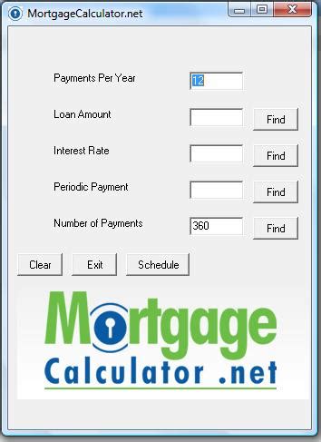 Free Mortgage Calculator Download - Easy To Use Calculator