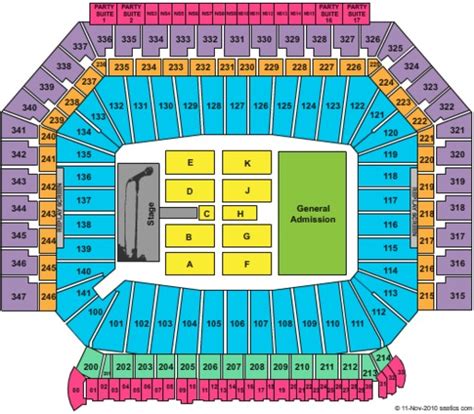 Ford Field Tickets in Detroit Michigan, Ford Field Seating Charts ...