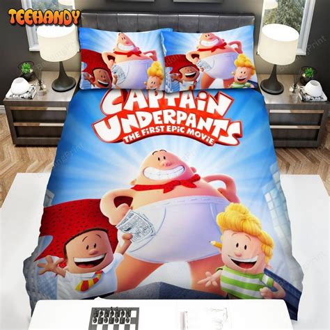 Captain Underpants Characters Bedding Set