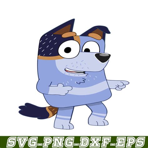 Bluey Main Characters SVG PNG PDF Bluey Characters SVG Bluey - Inspire ...