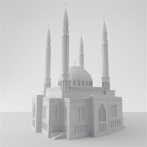 Mosque 3d Model