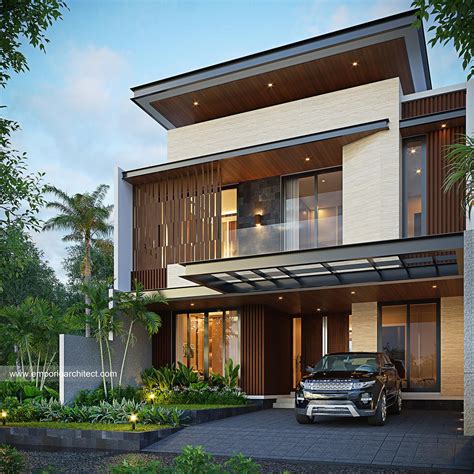 Mr. RSD 1516 Modern House 2 Floors Design - Jakarta 29851 - Home ...