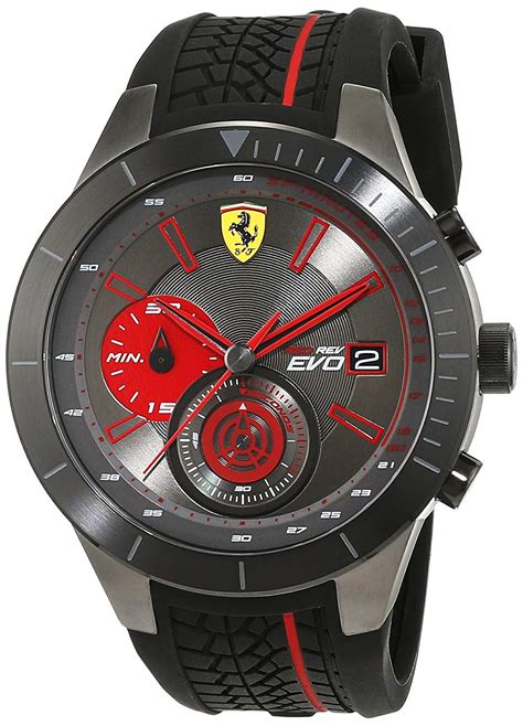 Scuderia Ferrari Analog Red Dial Men's Watch - 0830341 - Guys World