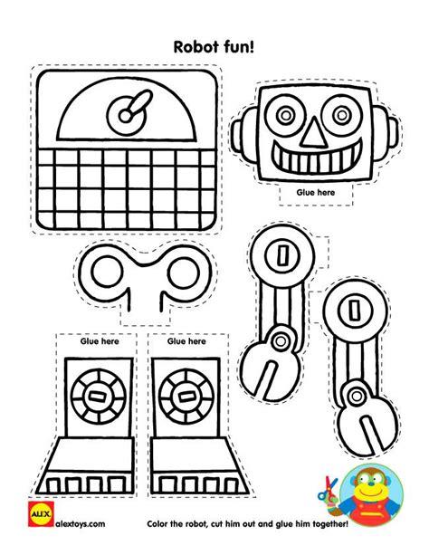 Printable Robot Worksheet