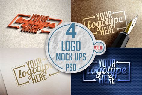 Logo Mock-up Pack Vol.10 | Cup & Container Mockups ~ Creative Market