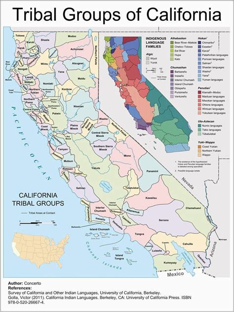 Unveiling the Treasures of Native California: A Map to Discover and Connect