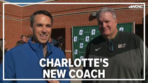 Charlotte 49ers introduce new football coach | wcnc.com