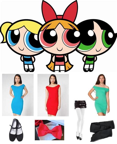 The Powerpuff Girls Costume | Carbon Costume | DIY Dress-Up Guides for Cosplay & Halloween