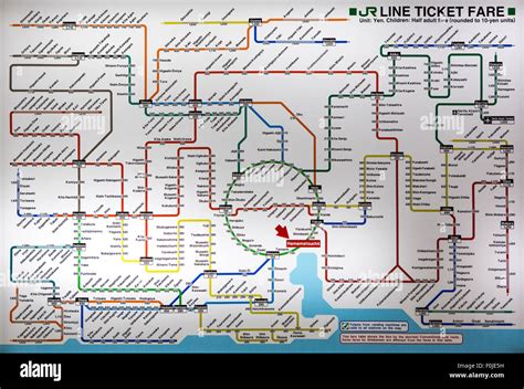 Tokyo Metro Map High Resolution Stock Photography and Images - Alamy