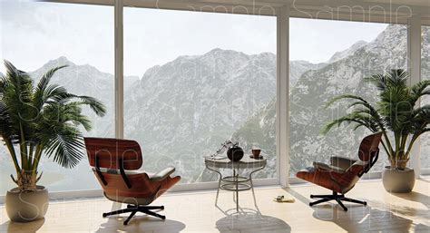 Zoom Background Home Office Backdrop Landscape View, Virtual Essentials ...