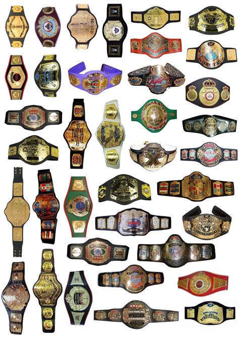 Pro-Wrestling Title Belts. #prowrestling Are you wanting belts? Who has them / how many? | Wwe ...