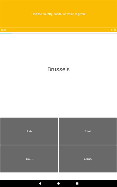 Europe Map Quiz - European Countries and Capitals for Android - Download