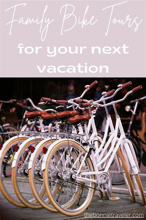 City bike tours for families | your next vacation activity | Bike tour, City bike, Vacation ...