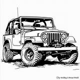 Jeep Coloring Pages  Free & Printable sketch template