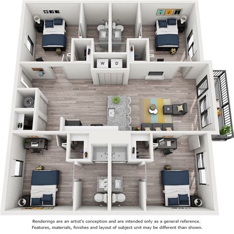 4 Bedroom Apartment Layout Plan | Psoriasisguru.com