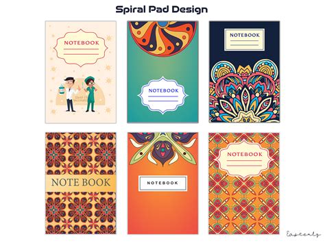 Spiral Notebook Design | Spiral Pads on Behance