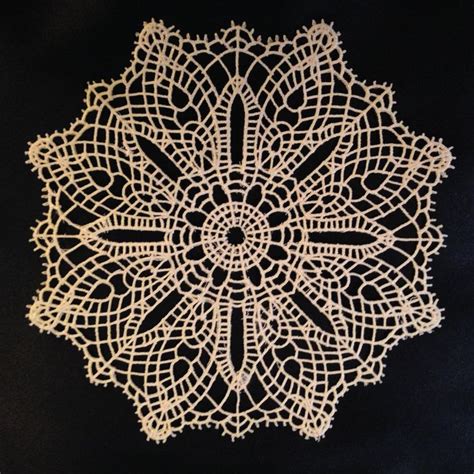 Another 8.5" Lace Doily Machine Embroidery Design digitized by me. | Artesanato