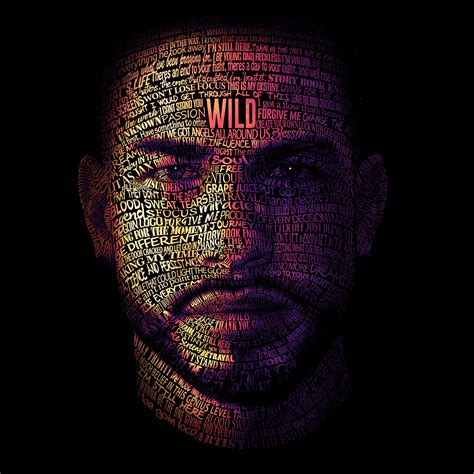 Album Art- Digital Typography Portrait on Behance