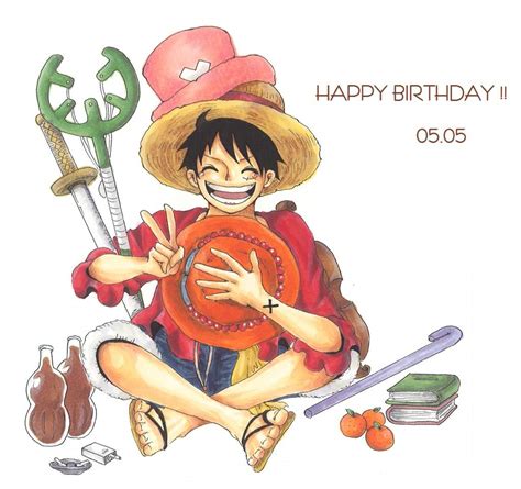 monkey d luffy birthday on his 5/5/2017 | One Piece Amino