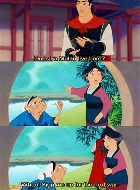 89 best #Mulan Quotes# images on Pinterest | Funny stuff, Haha and Disney magic