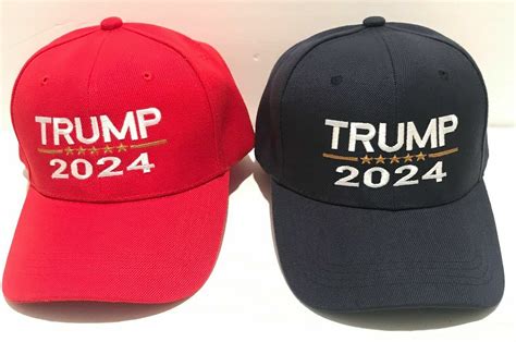 Trump 2024 Hat USA President Election Keep America Great Embroidery ball Cap | eBay