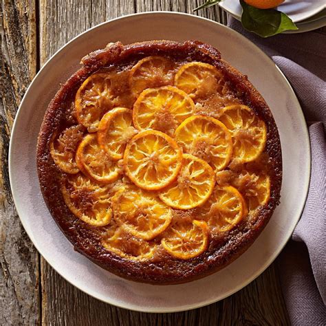 Tangerine Upside-Down Cake Recipe - EatingWell