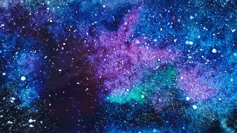 Epic Galaxy Drawing - Watercolor Painting - THX 125 SUBS! - YouTube