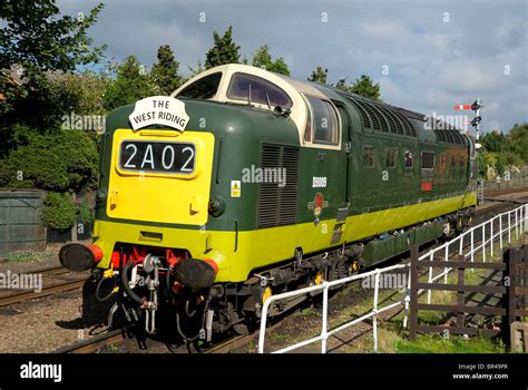 Alycidon deltic diesel locomotive at great central railway loughborough ...