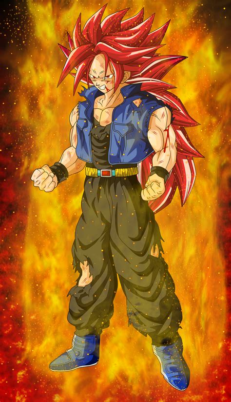 Super Saiyan 3 God Trunks by EliteSaiyanWarrior on DeviantArt